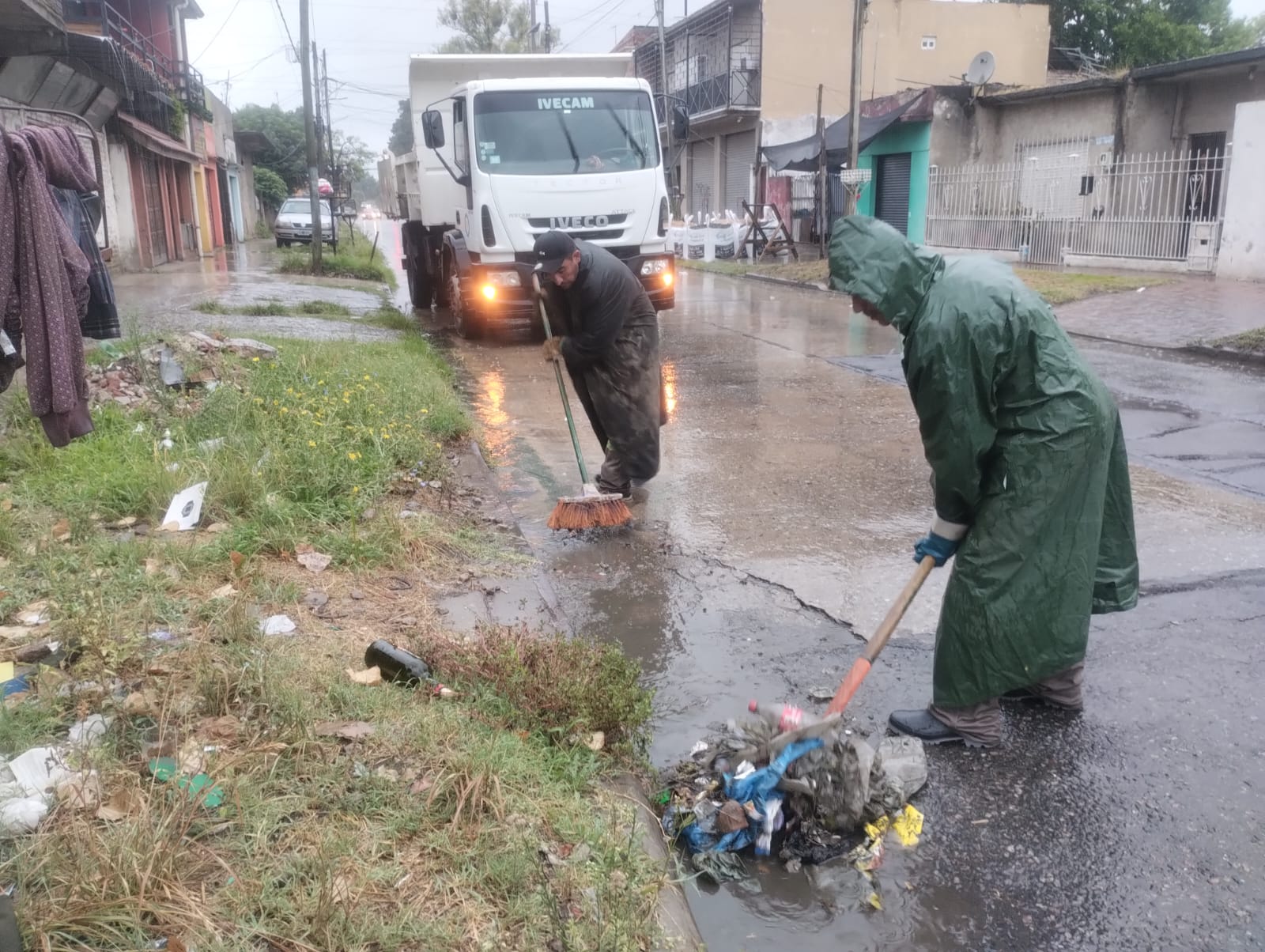 Tareas preventivas de saneamiento hidráulico ante alerta meteorológica