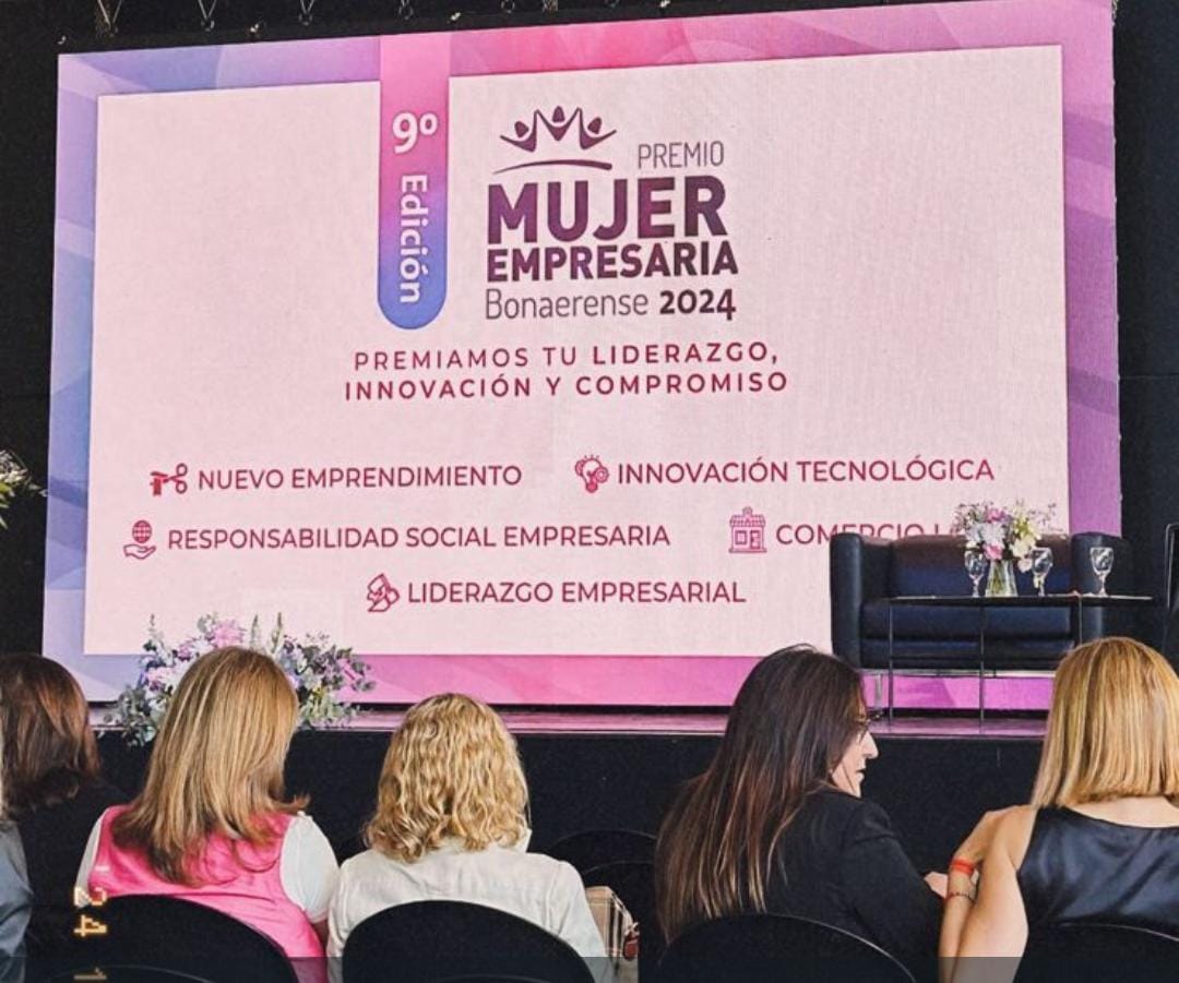 ¡Premio Mujer Empresaria Bonaerense 2024! 