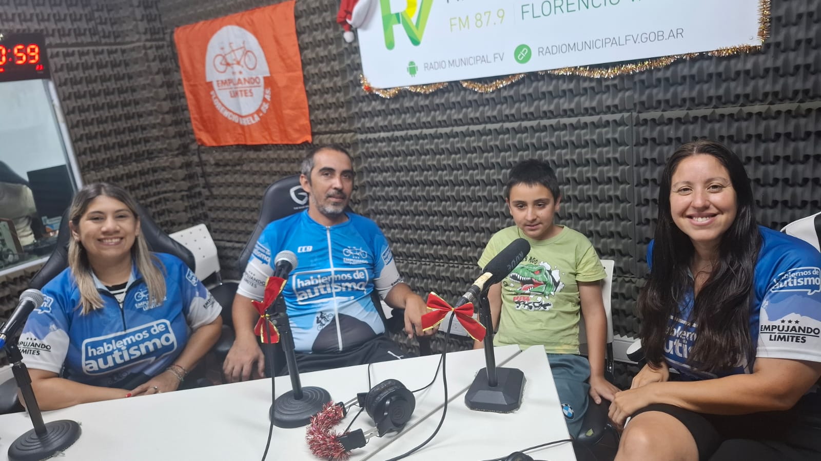 "Más luces, menos ruidos": Empujando Límites promueve unas fiestas inclusivas en Florencio Varela