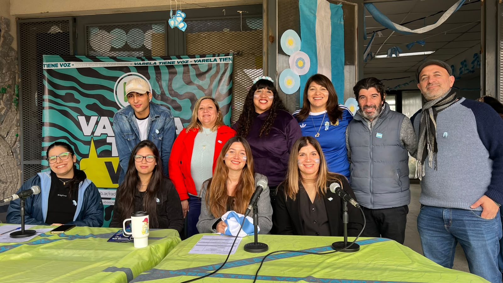 La Radio en el Patio llegó a la Escuela Secundaria N° 14 con una transmisión especial por el Día de la Independencia