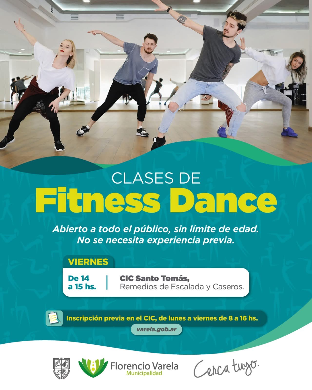 ¡Sumate a las clases de Fitness Dance!