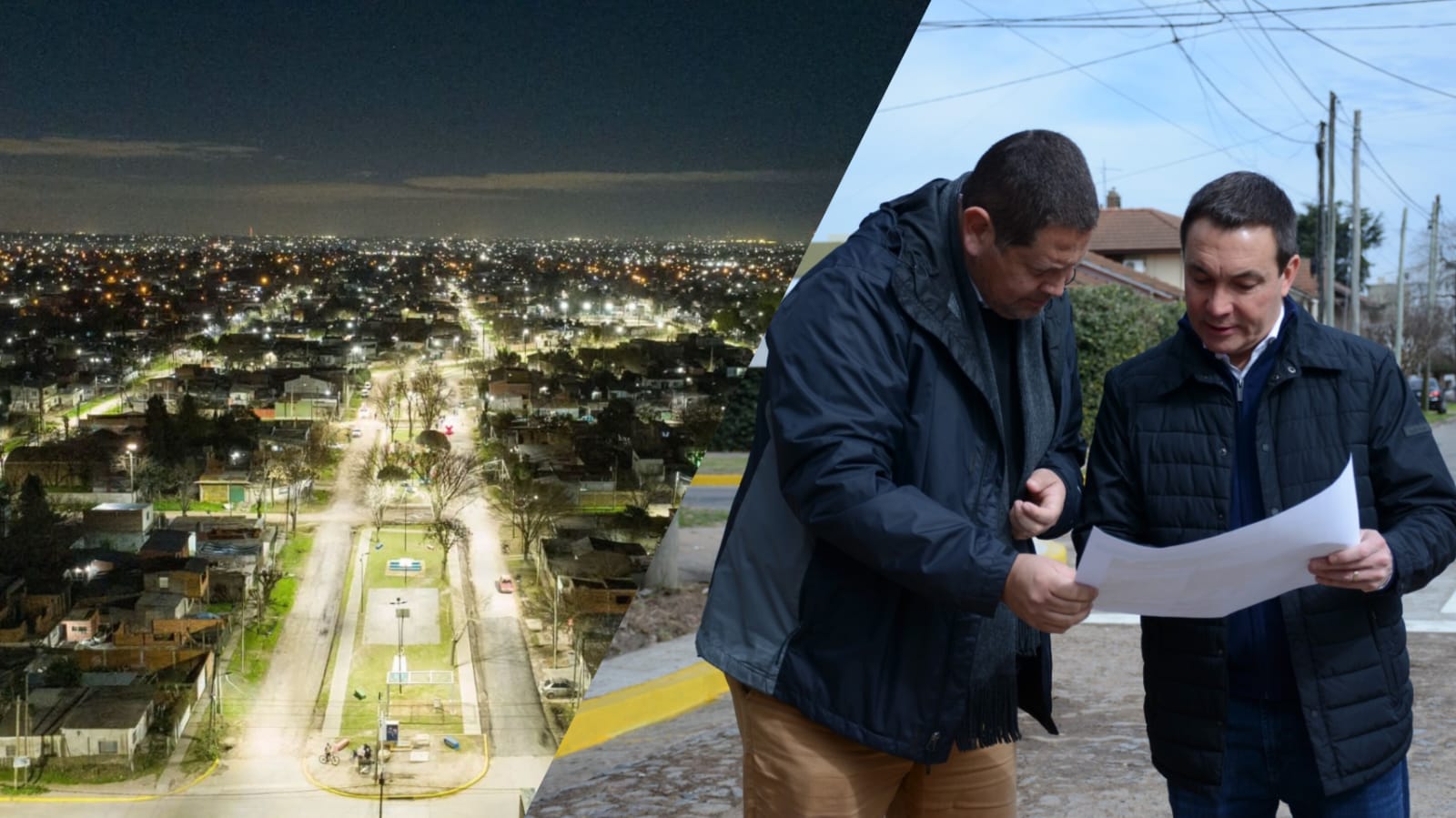 Mejoras en tu barrio: PUESTA EN VALOR DE CALLES EMPEDRADAS EN BARRIO CENTRO y FULL LED EN BARRIO LIBERTAD