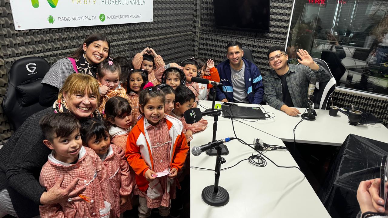 ¡El jardín “Las ardillitas” visitó Tribuna Varelense!

