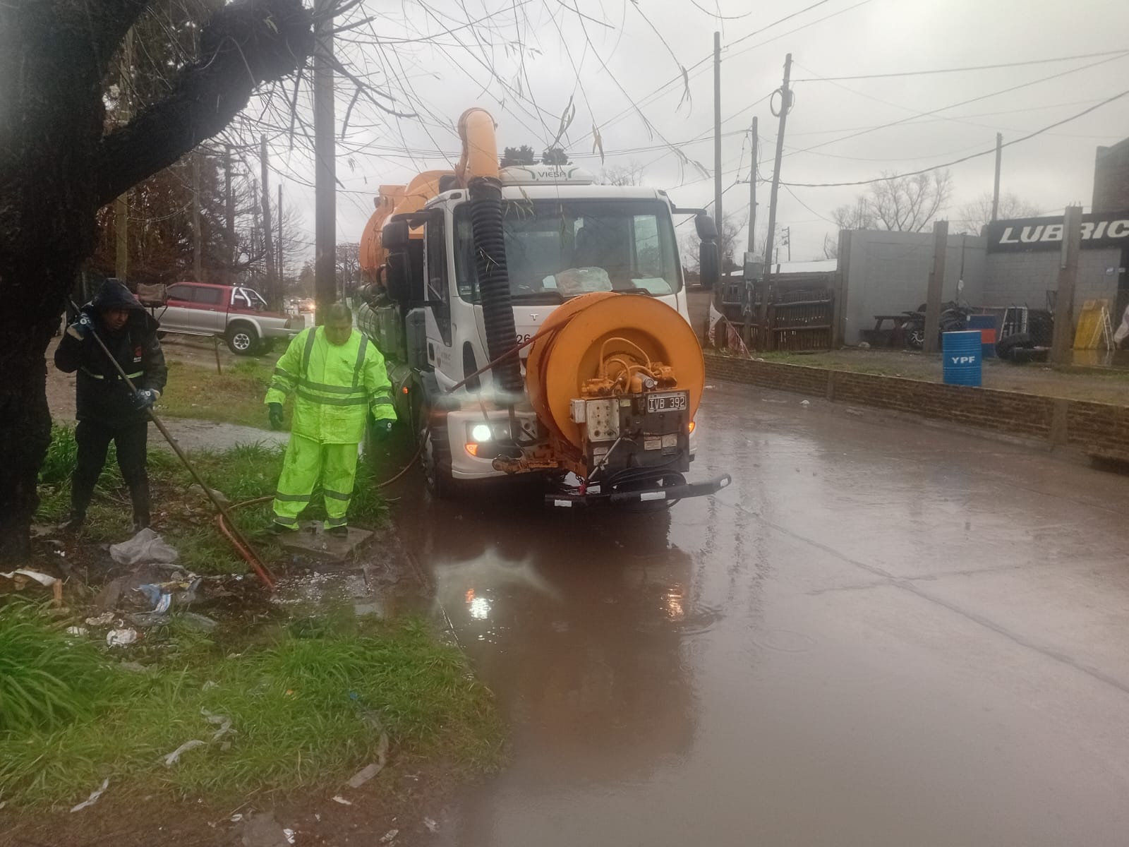 El Municipio sostuvo operativos de limpieza luego de la lluvia
