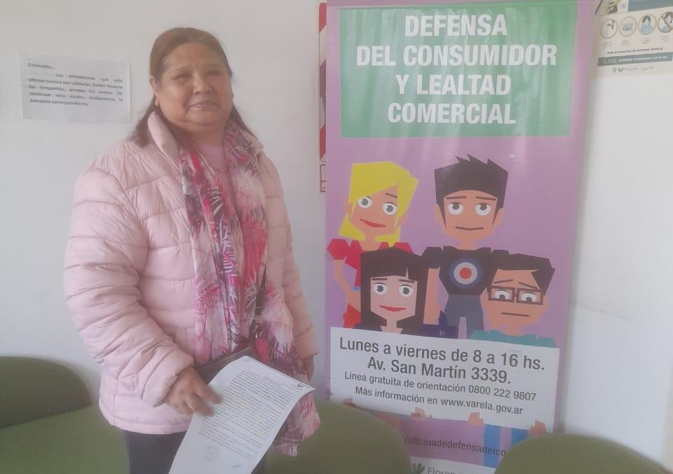 Defensa del Consumidor | Caso resuelto a favor de una vecina

