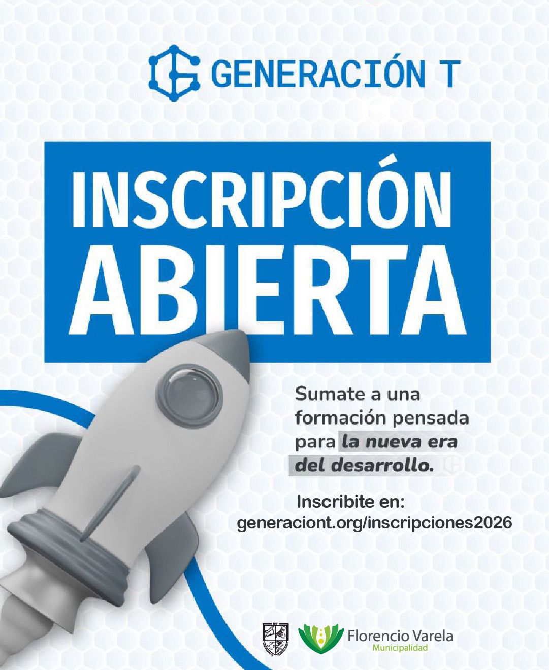 ¡Últimos días para inscribirte a GENERACIÓN T - AI NATIVE 2026!

