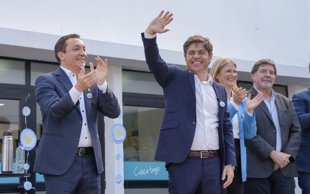 Andrés Watson y Axel Kicillof inauguraron el nuevo edificio de la Secundaria Nº15 “Dr. René Favaloro”