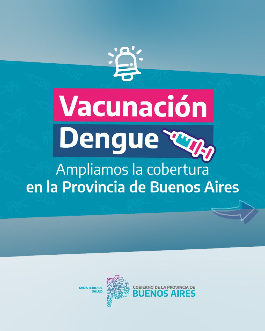 Comenzó la campaña de vacunación contra el dengue en la Provincia de Buenos Aires