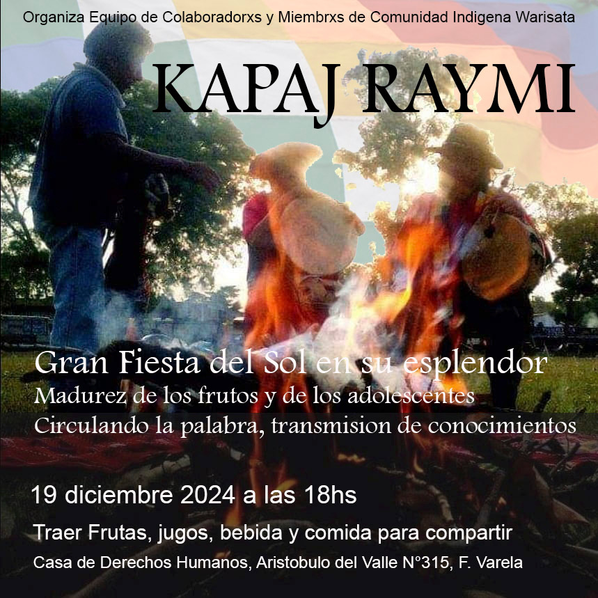 Día Internacional del Migrante y “Kapaj Raymi”
