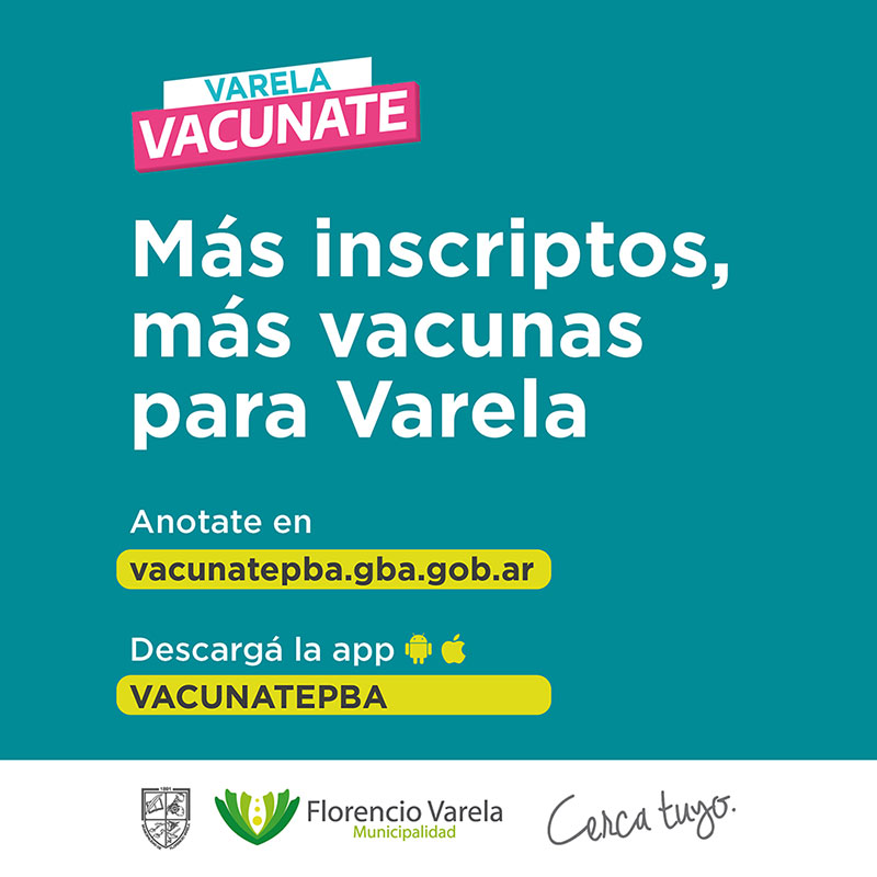 Más Vacunas para Varela